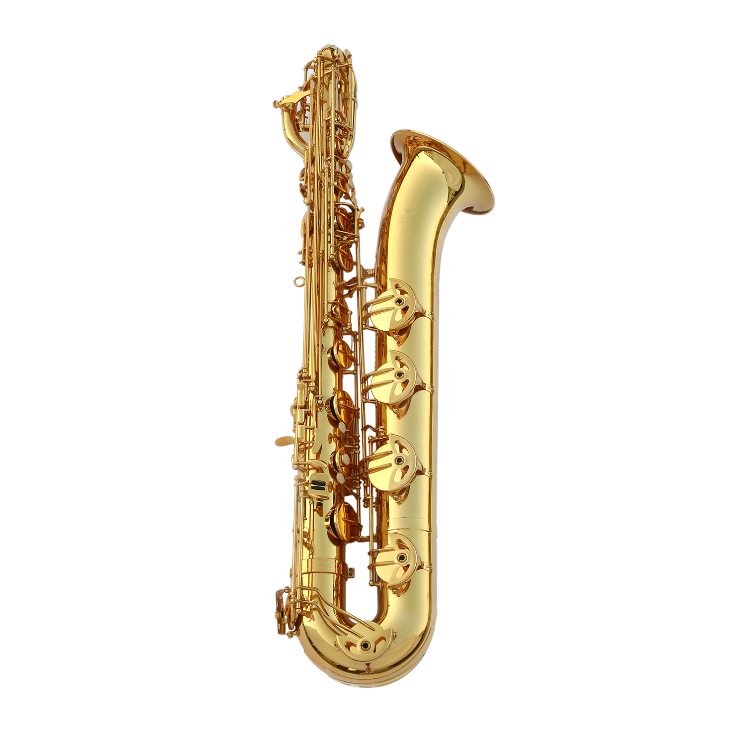 Good baritone saxophone gold lacquer