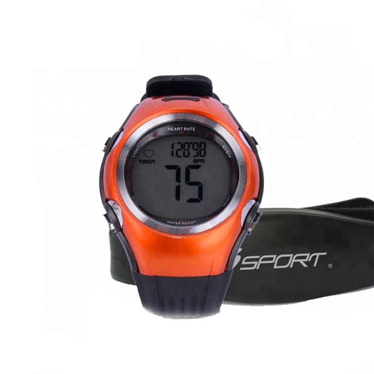 High Quality 5.3K ANT Wireless Compatible Transmission Heart Rate Monitor Chest Straps Chronograph Watch Set