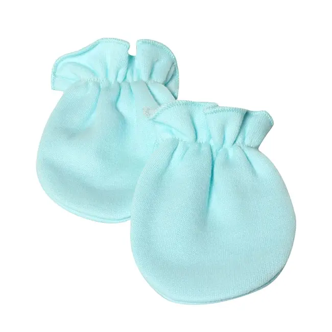 Custom solid newborn toddler double winter warm baby baby mittens