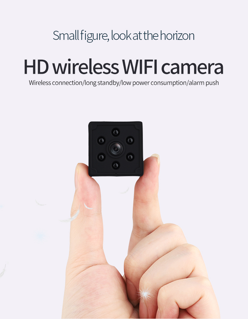 Беспроводная камера Q15 с воздушной антенной, Wi-Fi, домашняя камера высокого разрешения с дистанционным управлением, ультра-широкоугольная камера Q15