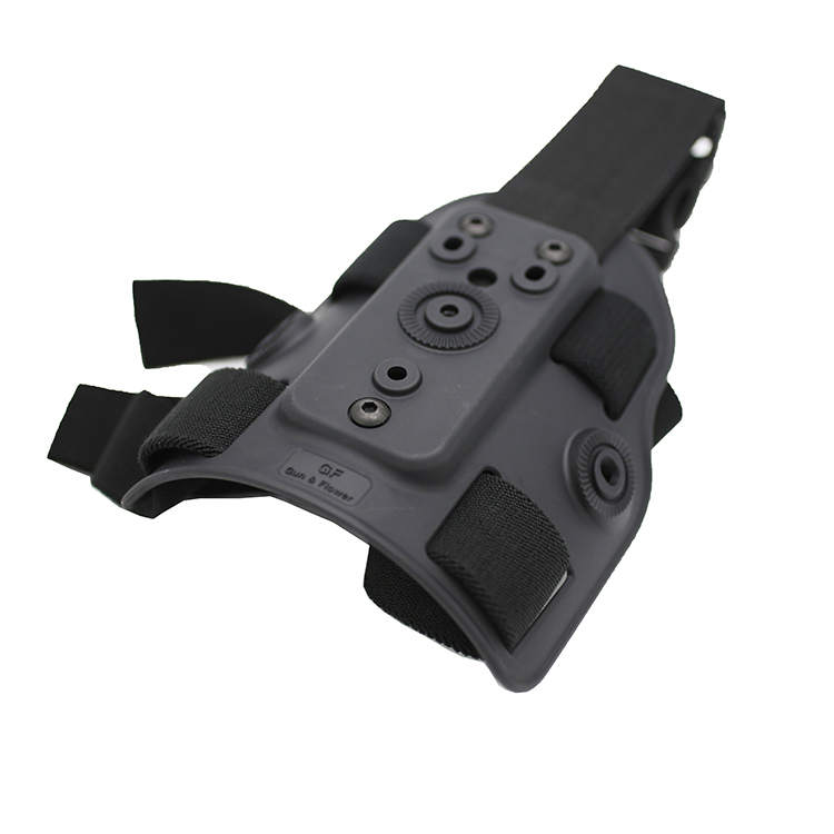 Тактические Военные полимер/пластиковые Gunflower падение ноги кобуры платформы Glock 17 19