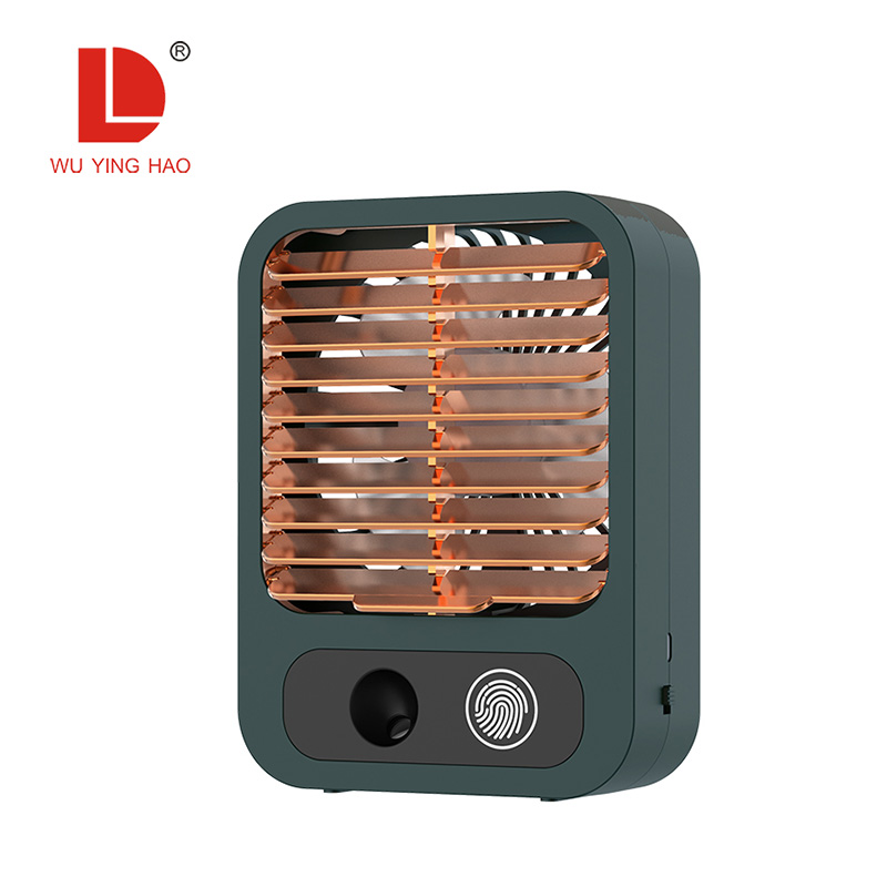 USB Mini Portable Air Conditioner Humidifier Desktop Air Cooler Fan for Home