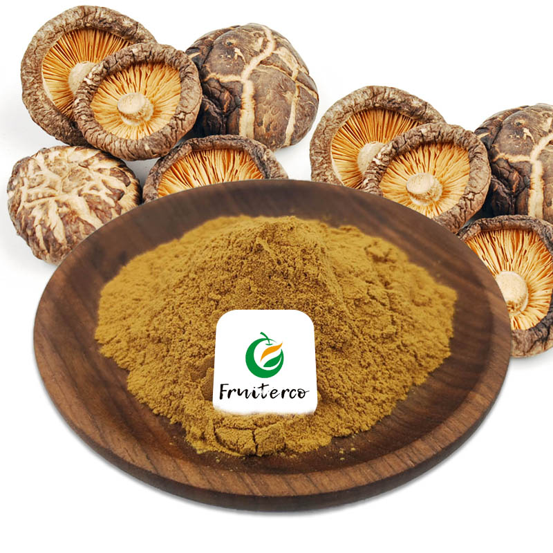 Natural Lentinus Edodes Extract Powder Organic Shiitake Mushroom Extract