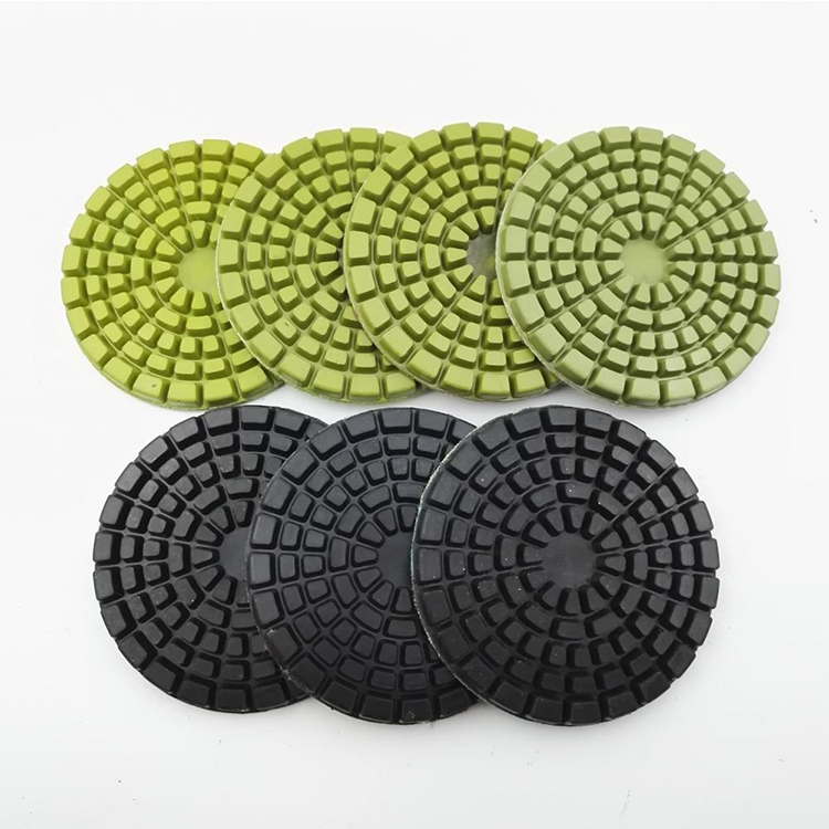 4inch Thickened diamond resin bond diamond sanding disc concrete floor 150mm polishing pad 4inch manufacturers