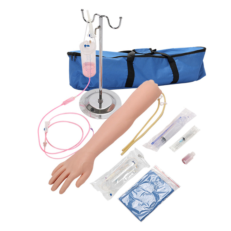 Arterial puncture and infusion kit The practice arm of arterial blood drawing puncture training