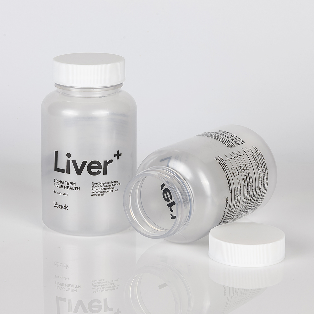 BPA Free Customize Logo Transparent 100ml 120ml 150ml PET Pill Supplement Bottle Capsule Bottle Plastic Vitamin Medical Bott