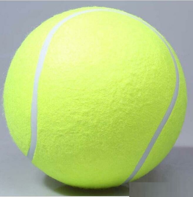 Tennis Balls - Custom size of 6, 7, 8, 9.5 inches Pet Throw Play Training chew Toy Inflatable Pet Big size Tennis Ball