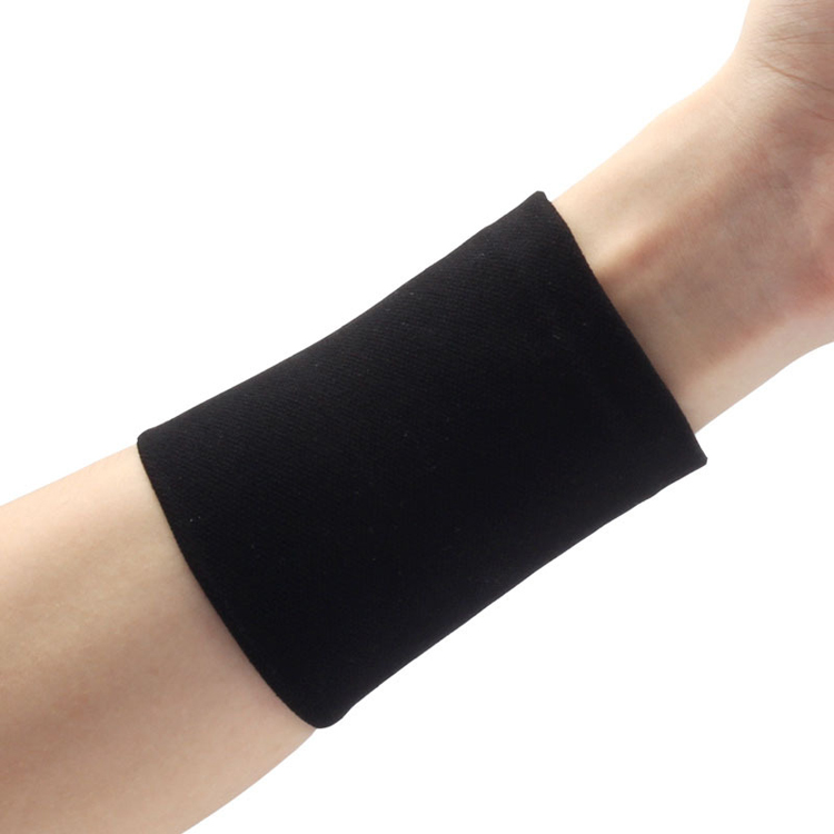 Sweatband производитель дешевая Подгонянная лого спортивная лента для пота спандекс нейлоновые повязки для запястья
