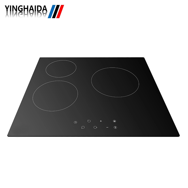 Fireplace Cooking Plate Heat-Resistant Ceramic Printing Glass Induction Cooker Parts