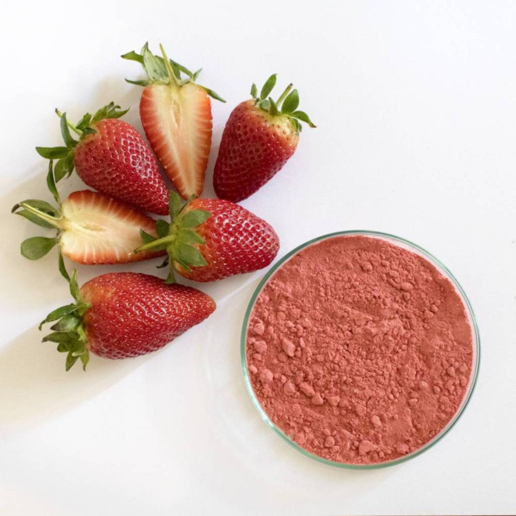 Food Grade Top Quality Freeze Dried Organic Strawberry Fruit Powder
