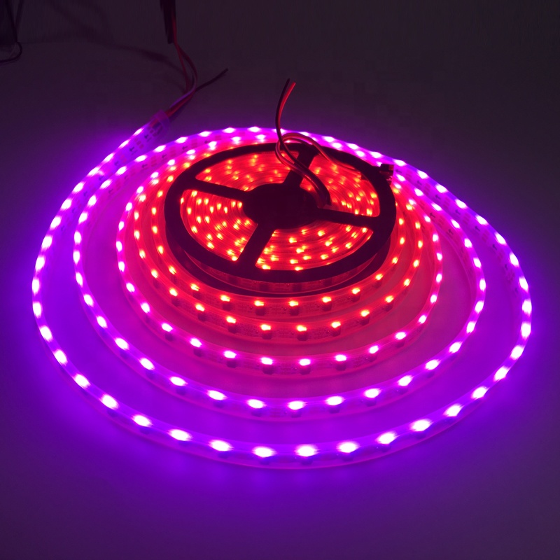Светодиодная лента RGB 335 SMD 4,8 Вт 5 в 8 мм IP20, 60 светодиодов/м