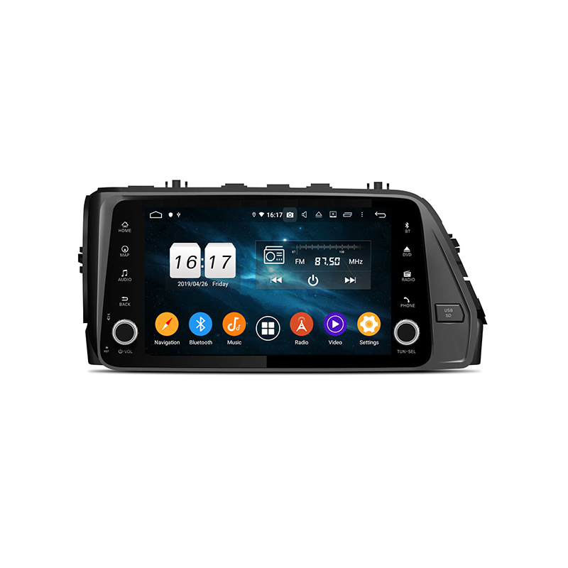 KLYDE KD-9633 PX5 Android 10 car video navigation gps tracking device 9 inch for HYUNDAI Verna 2019-2020