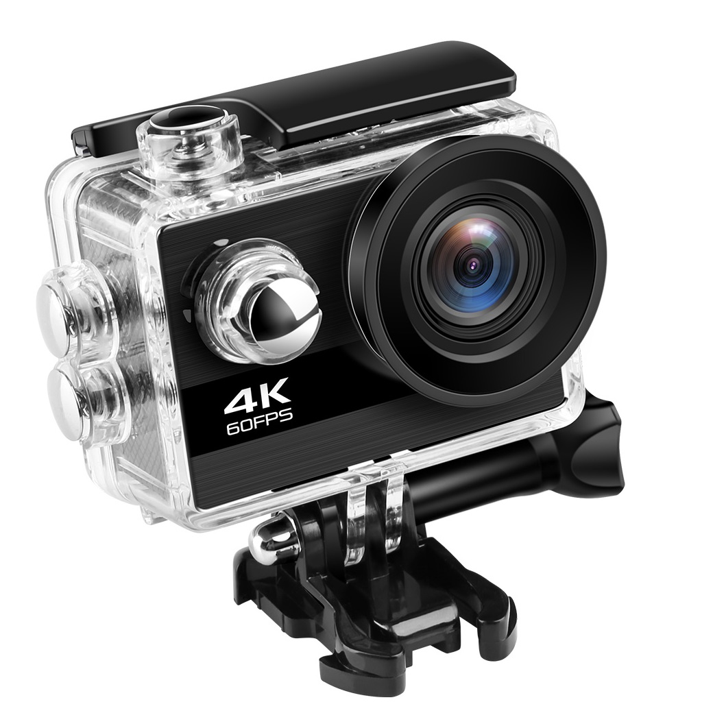 Хит продаж, водонепроницаемая Экшн-камера 4K 60FPS, Спортивная Wi-Fi камера с функцией медленного движения и замедленной съемки