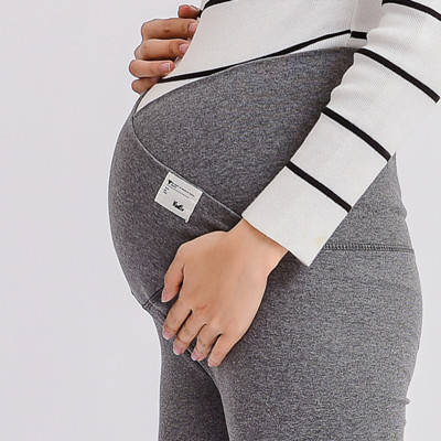 Knitted Clothes for Pregnant Women Pregnancy Skinny Pants Across V Low Waist Belly Maternity Legging Spring Autumn Fashion