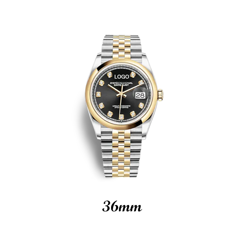36 мм механический часы rolexables часы для мальчиков наручные часы для женщин, автоматический Джем Tangan