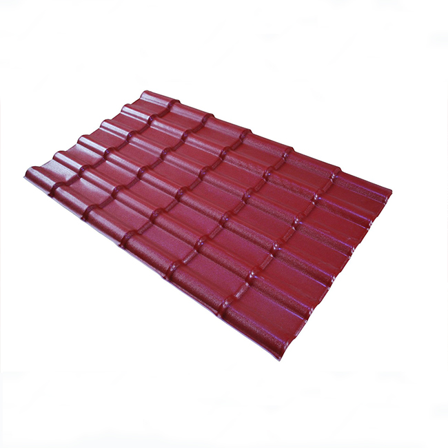 Indon impact resistance asa sheet insulation for house warehouse pvc corrugated roof tile synthetic resin roofing sheets