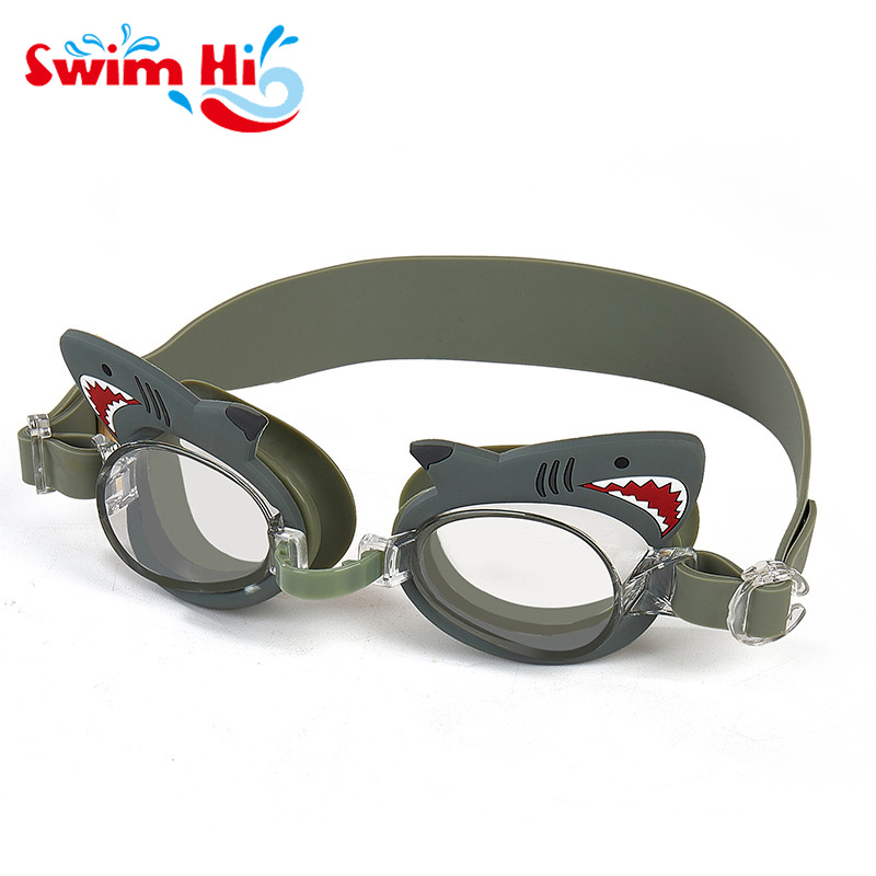 Oem Odm Logo Printing Professional Anti-uv Anti-fog Kids Swimming Goggles
