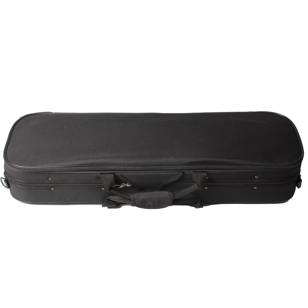 China made sinomusik wholesale price high quality custom OEM light weight Colored oblong shaped foam violin hard case for sale