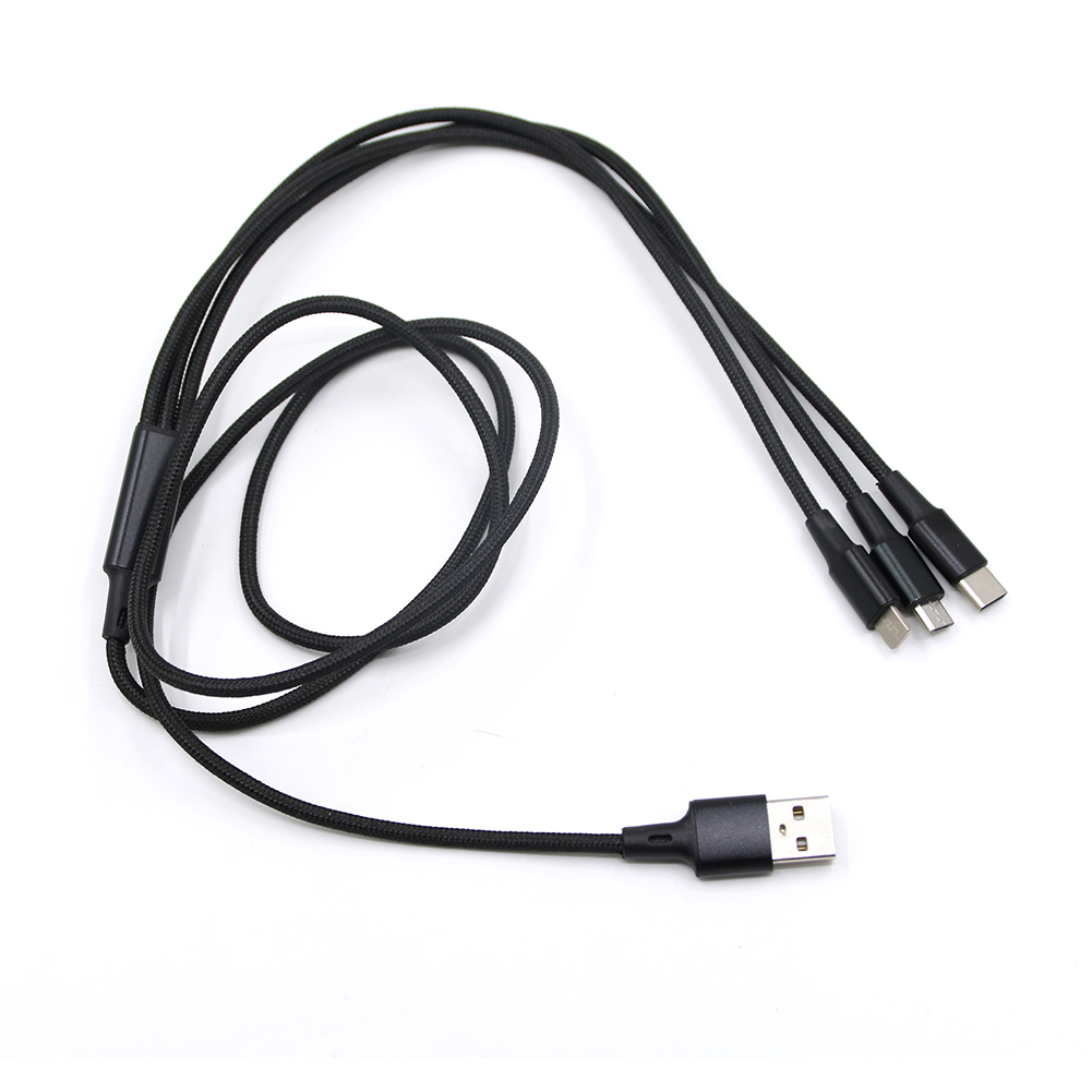 См Горячая продажа USB кабель передачи данных в тканевой оплётке см нейлон 100 для Iphone/Android/смартфон