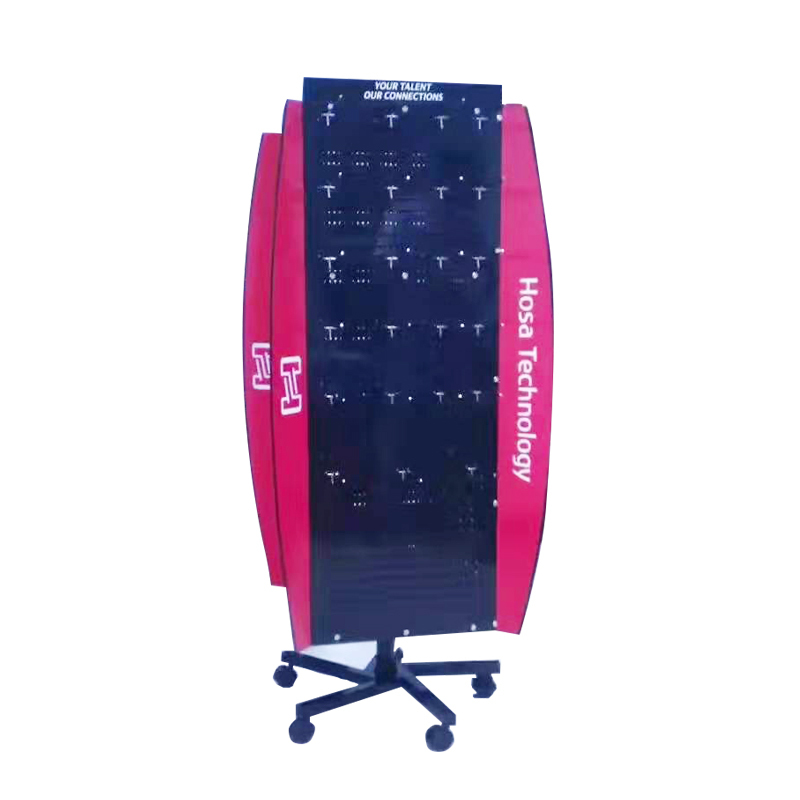 Retail Store Custom Sports Equipment Wall Fixture Hook Clothing Accessories Display Rack