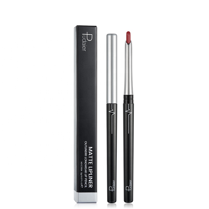 Оптовая продажа Pudaier Lipliner и Brow 2 в 1 Lipliner Pen Matte Lipliner