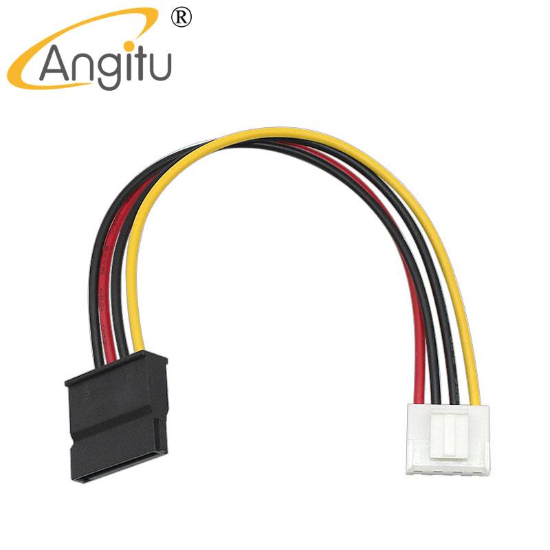 Angitu VH3.96 4pin to Sata 15pin Adapter Hikvison Video Sata Power Cables