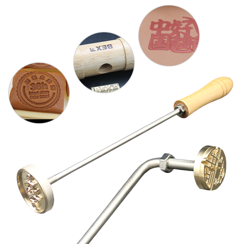 Wedding Cake Stamp customized logo bread stamp hot stamper