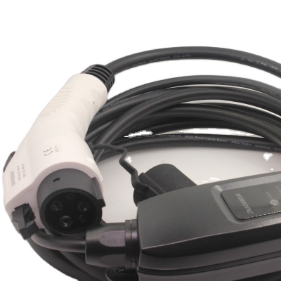 16A j1772 type 1 charger with schuko plug,CE certificated