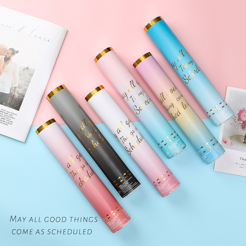 Air Compressed Confetti Cannon for Party and Wedding Powder Cannon Gender Reveal Party Supplies Confetti
