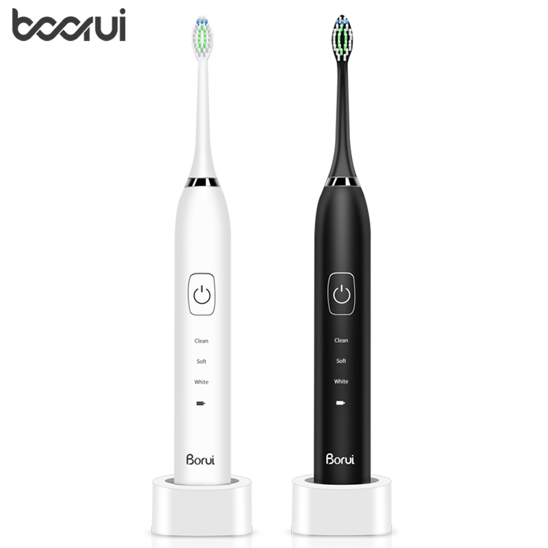 new arrival white electric toothbrush oral electric toothbrush sonic cleaning ipx7 waterproof 32000 electric toothbrushes