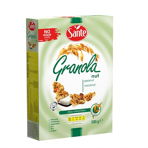 Sante орехи GRANOLA 350 г/500 г/50 г