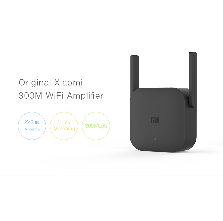 Оригинальный Xiaomi Wi-Fi ретранслятор Pro 300M Усилитель WiFi 2,4 г сигнала Wi-Fi продукт XiaoMi
