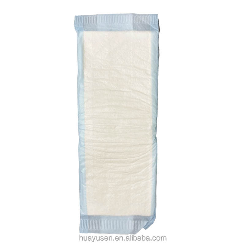 Adult disposable sanitary napkin super absorbent insert pad with long cotton soft surface personal care female postpartum sanita