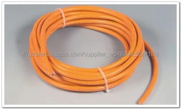 Tpe сварочный кабель с резиновой изоляцией H07rn-F сварочный кабель 90mm2 120mm2 Оранжевый Черный Гибкий Силовой Кабель для стационарной сварки
