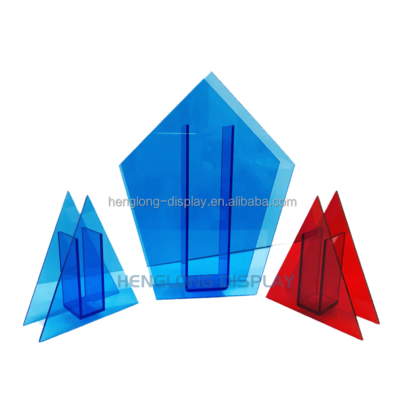 Wholesale Custom Made Shape & Size High Quality Colorful Acrylic Vase for Flowers