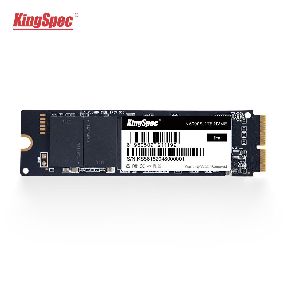 KingSpec PCIe высокоскоростной M.2 NVME SSD для A1369/ A1465/ A1466 /A1502/ A1398/ A1347/ A1481/ A1418