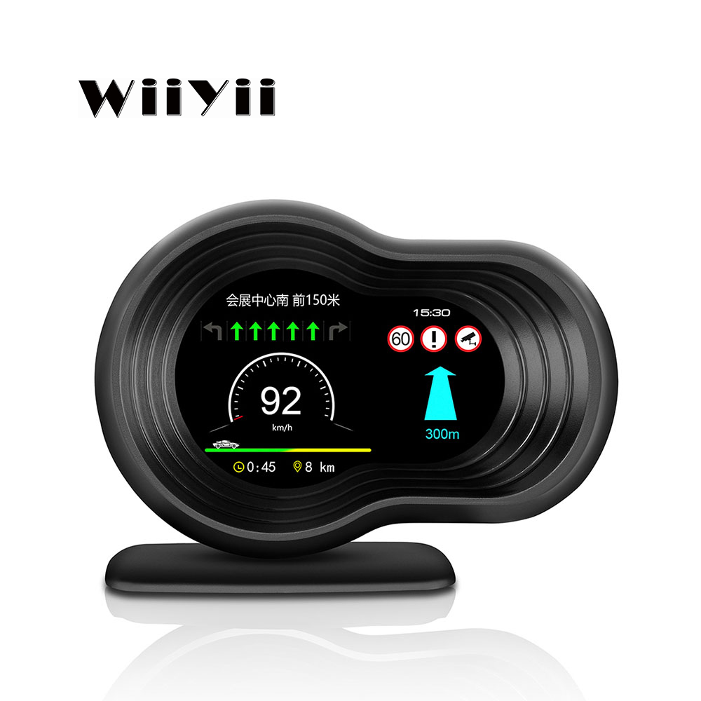 OBD2 GPS F9 дисплей измеритель автомобильный OBD2 датчик HUD автомобильный диагностический инструмент