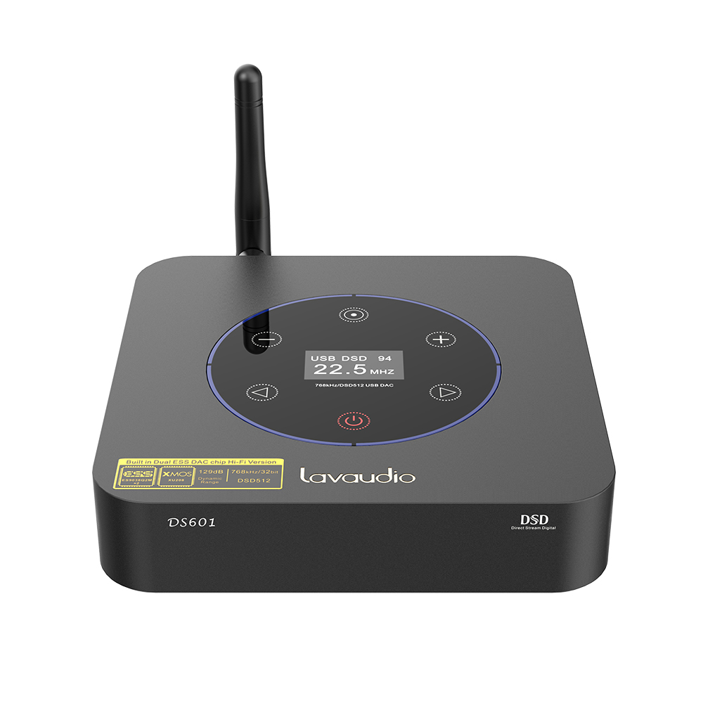 Аудиоприемник Lavaudio HiFi ESS9038Q2M, USB, ЦАП, Bluetooth, DSD512, PCM32Bit/768Khz
