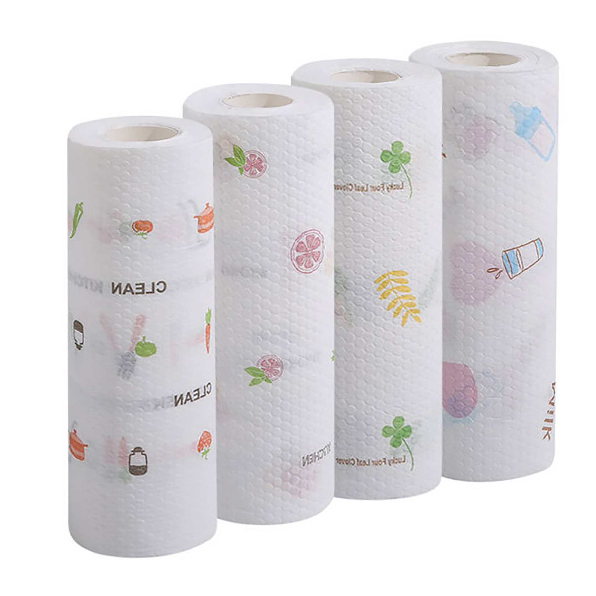 Wholesale High Quality Cleansing Cloths Roll Kitchen Towel Kitchen Paper Towel Kitchen Towels Cotton Dish for Household Cleaning