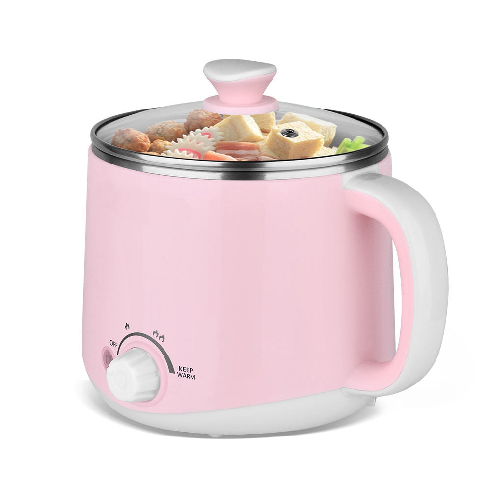 Stainless steel mini pot with temperature control and heat preservation function Dezin electric heating pot