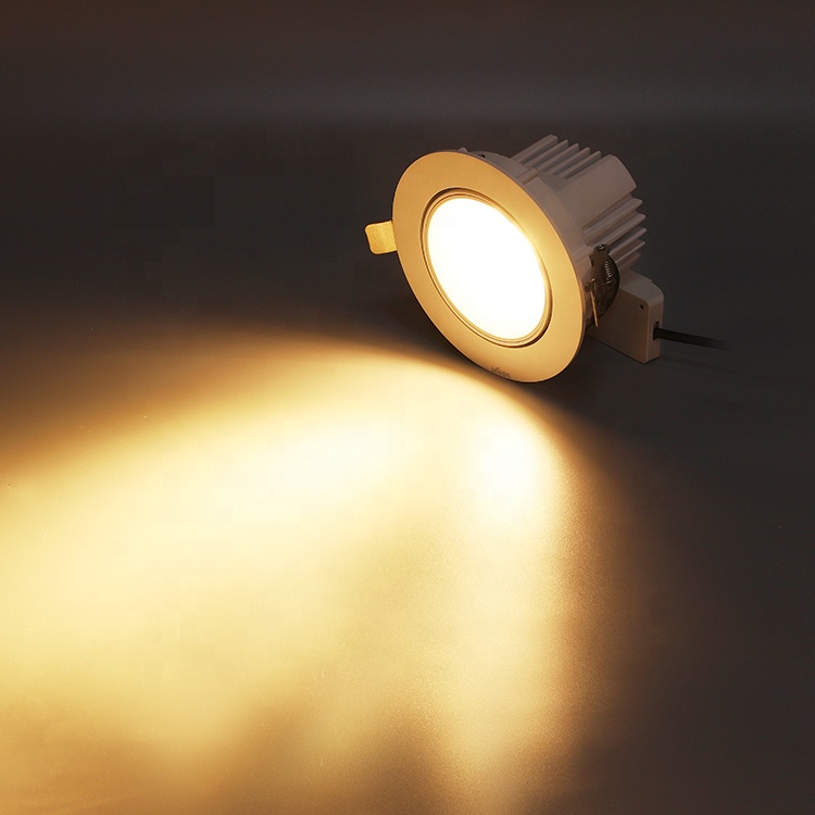 Professional factory supplier spotlight cob ceiling portable recessed anti glare waterproof showcase spotlight