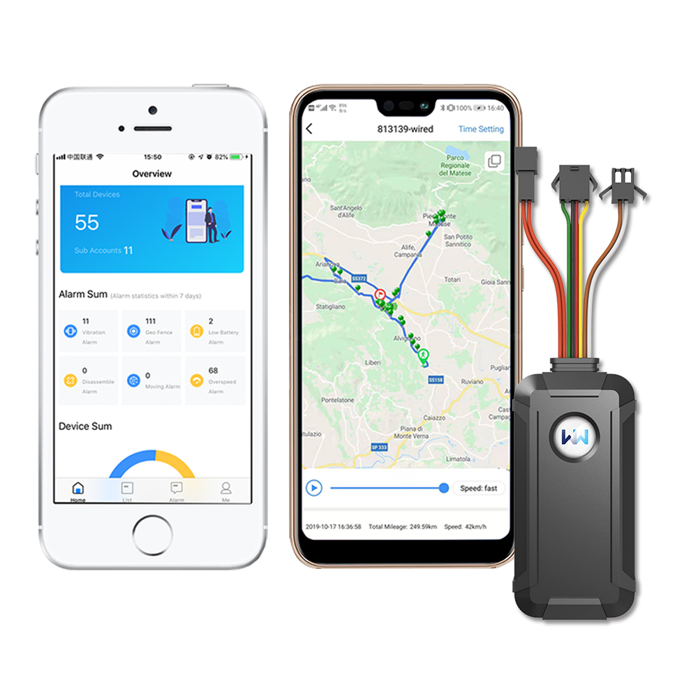 High Quality 4G Engine Cut Off GPRS GPS Device Auto Accurate Car Vehicle Tracker