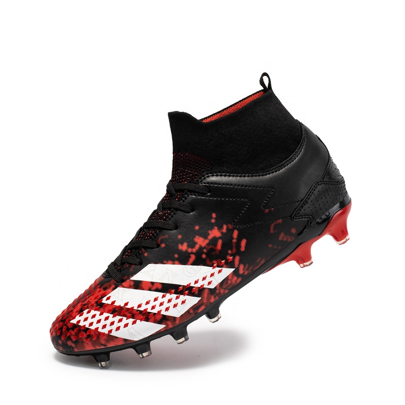 SZZ04R 2021 Hot Selling Sports Shoes Wholesale Price Football Shoes Male AG Broken Nail TF Long Nail Grass Shoes Football Men