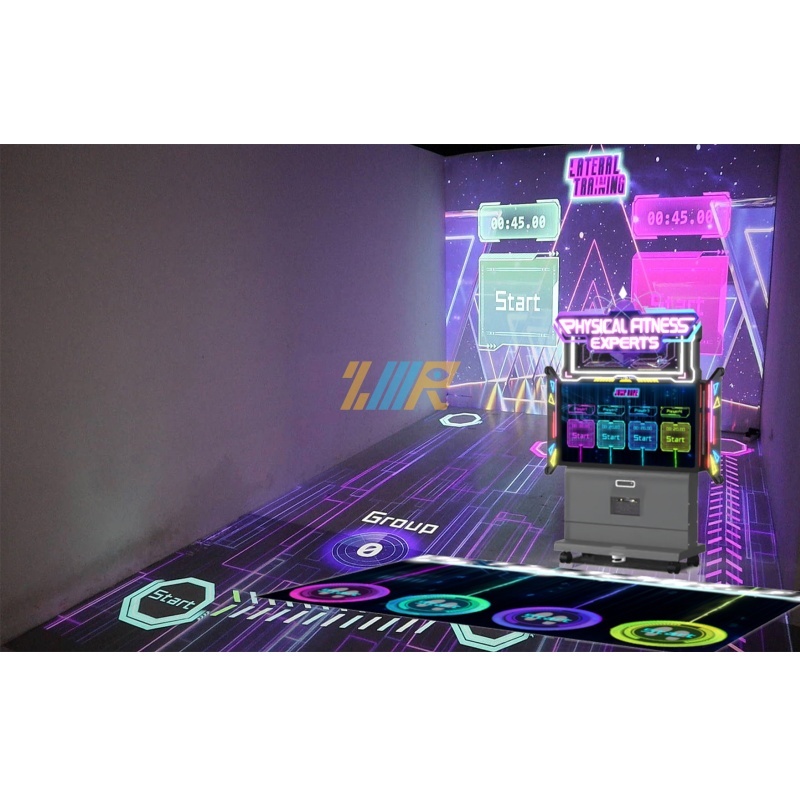 interactive projection immersive room teaching indoor sport game interactive activity training interactive holographic projector