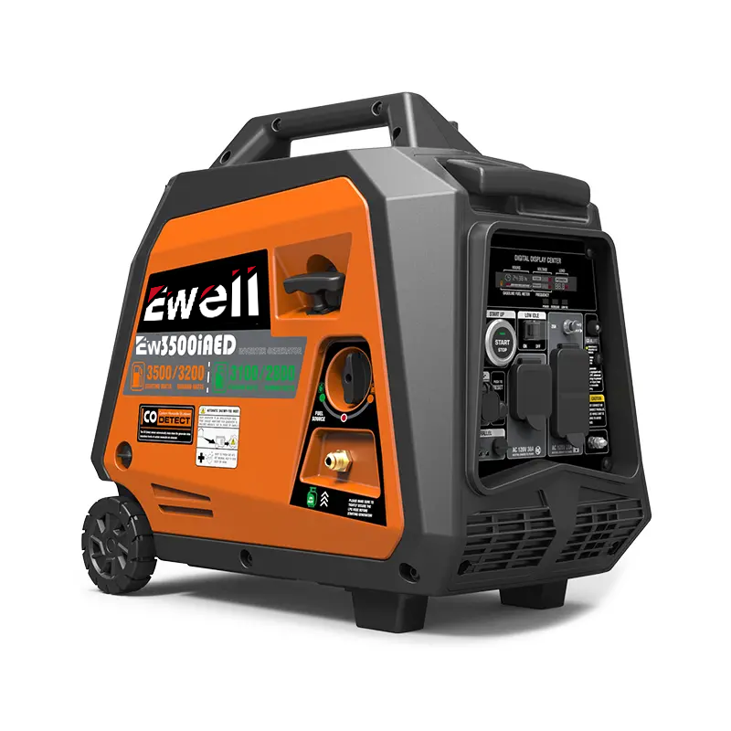 Ewell 3200 Вт бензиновый генератор 2800 Вт СНГ двойной топливный Цифровой инвертор Портативный Бензиновый Бесшумный Генератор