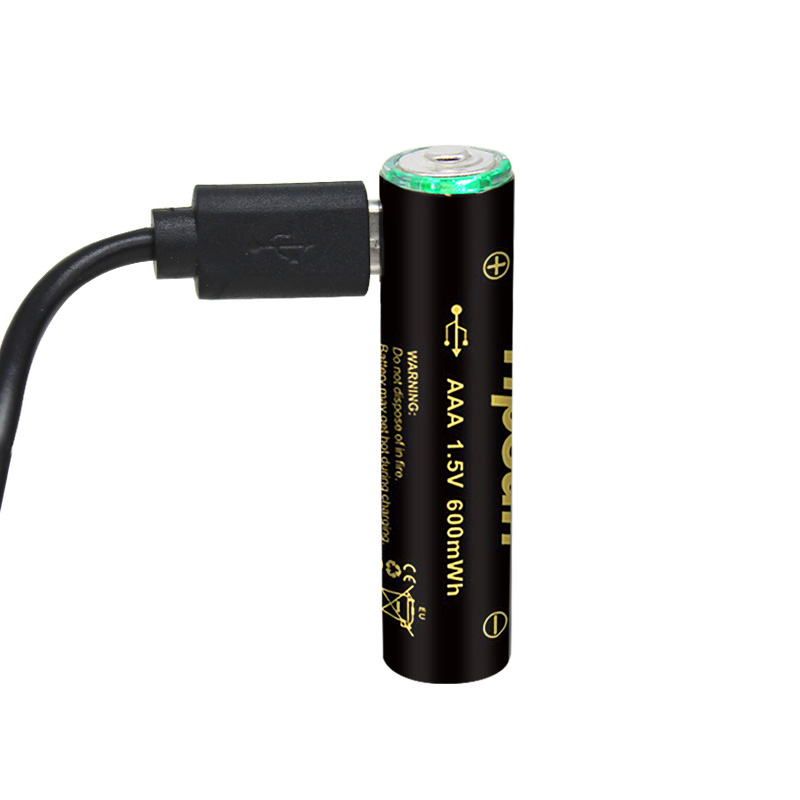 micro usb rechargeable battery aa aaa 1.5 v battery