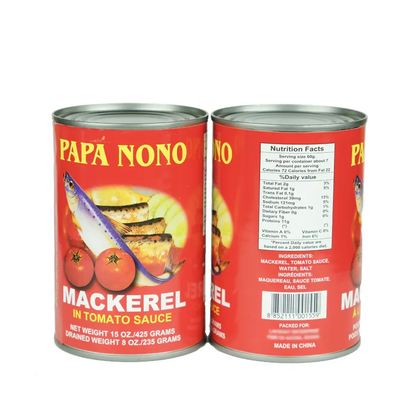 Canned Mackerel in Tomato Sauce Cheap Seafood