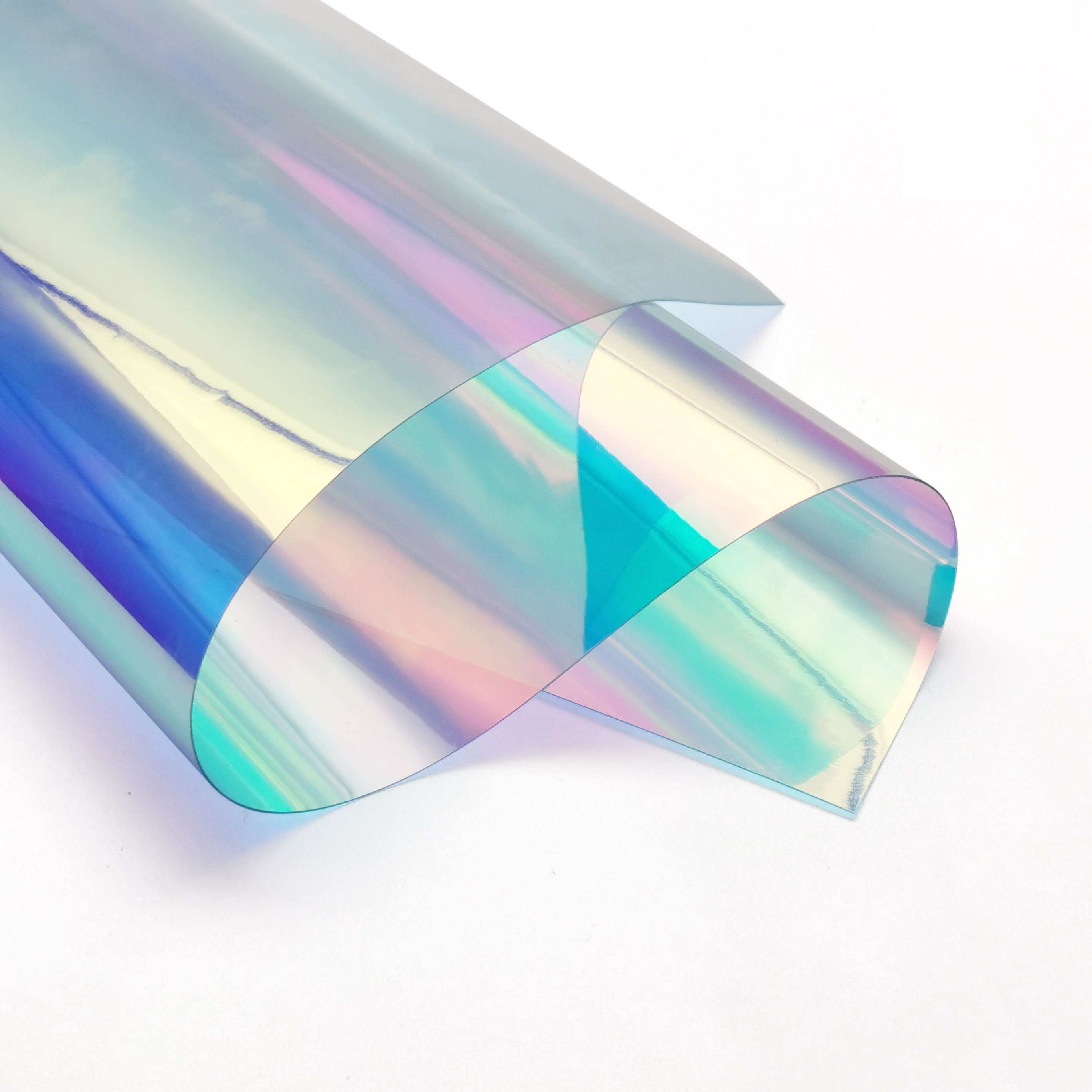 mirrored tpu film iridescent mylar 0.7 holographic water proof for curtain