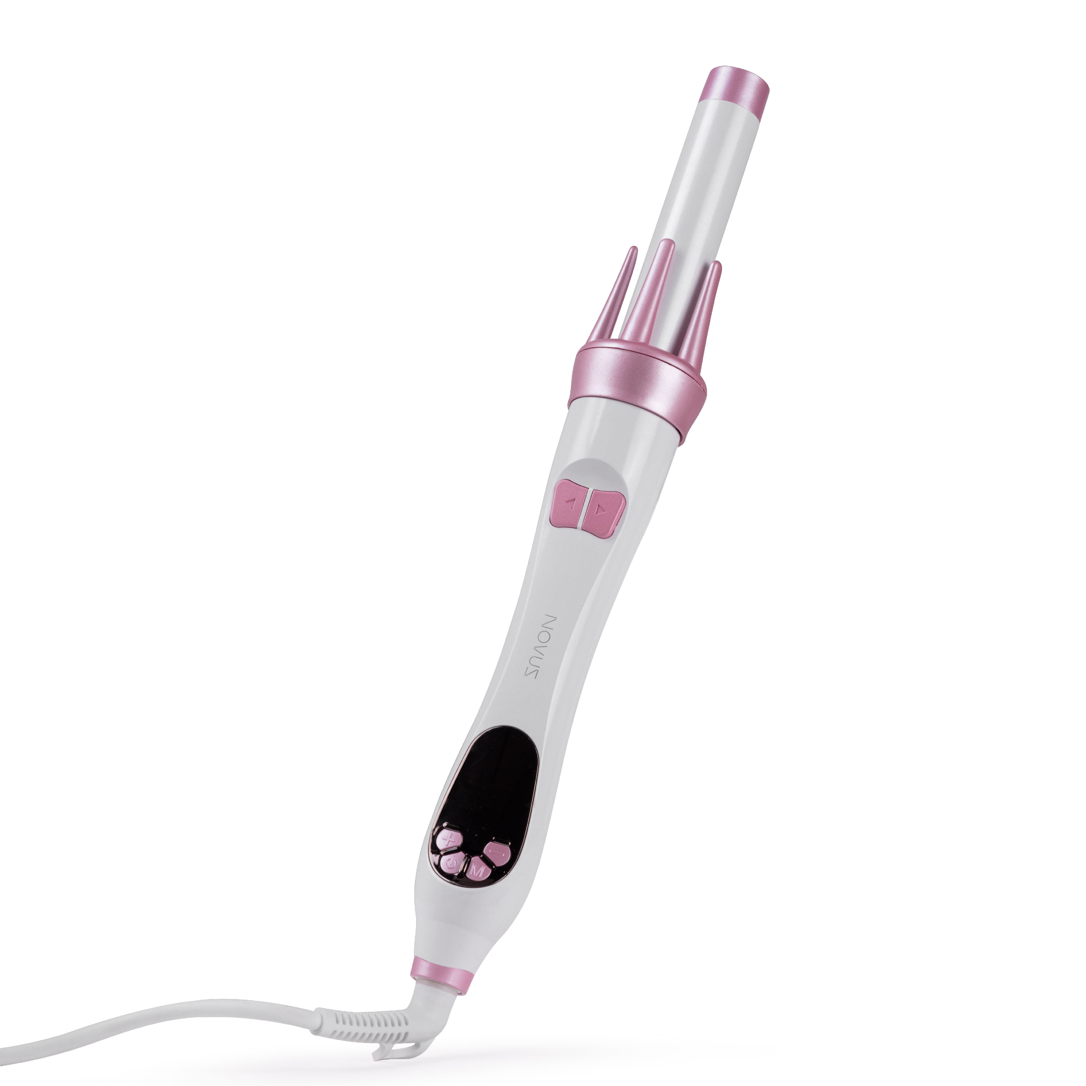 2021 wholesale ceramic electric hair curling iron led display prefessional automatic hair curler auto rotate 450f