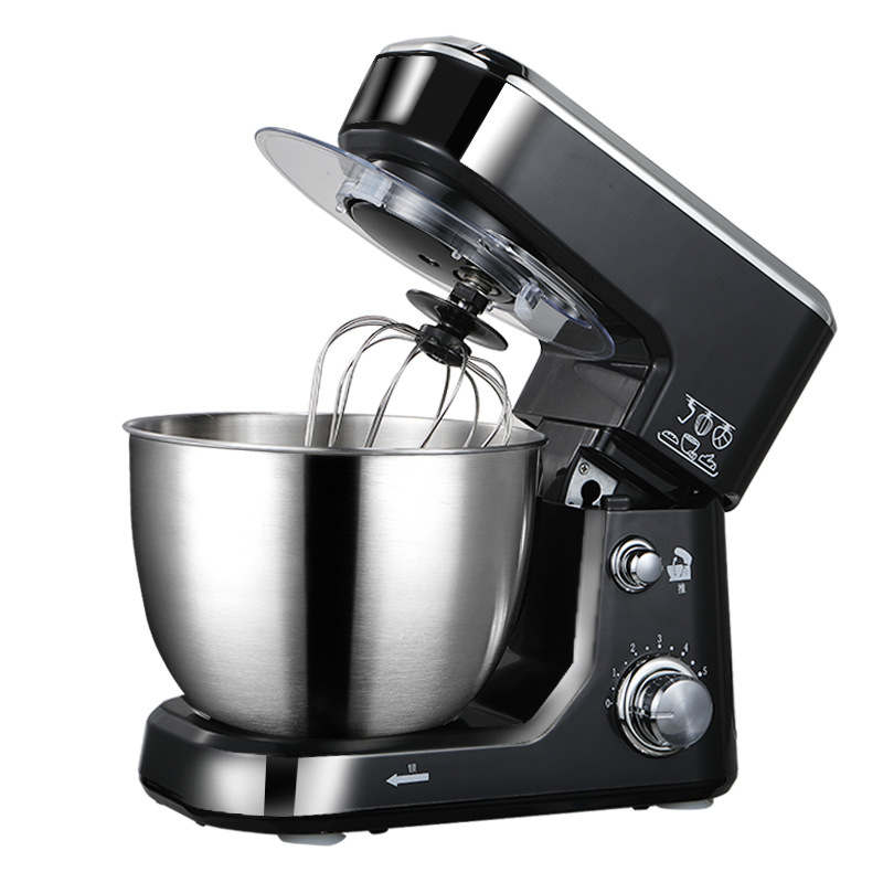 Unique Beater Storage Design Food Mixer Kitchen Stainless Steel Electric Planetary Food Baking Egg Blender